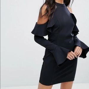 Free people sweet talk frill mini dress